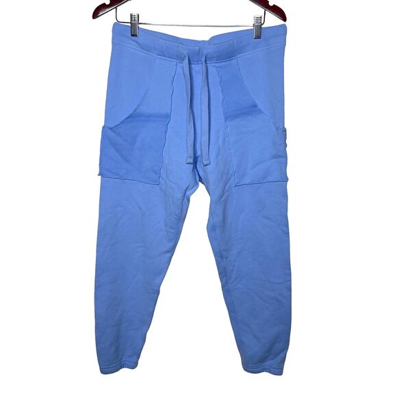 Frank & Eileen EAMON Jogger Sweatpant in blue discoloration sz S - Picture 1 of 6